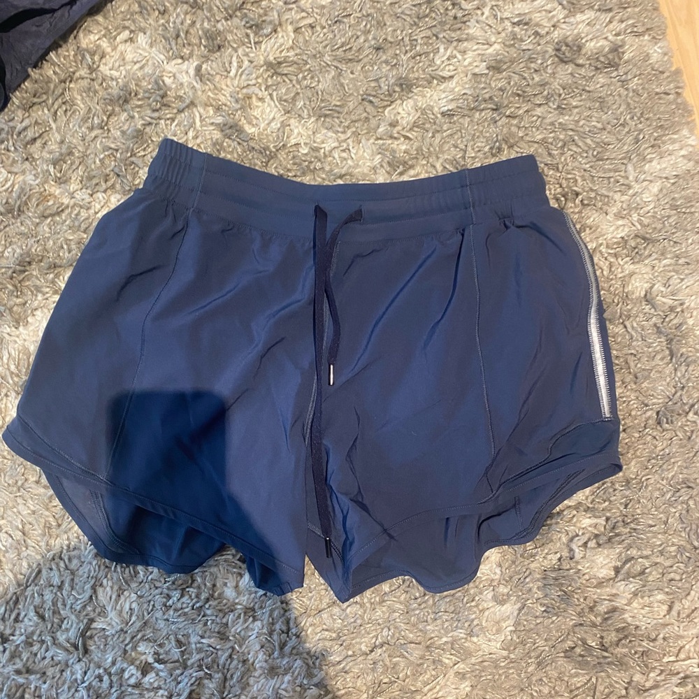 CRZ navy blue running shorts